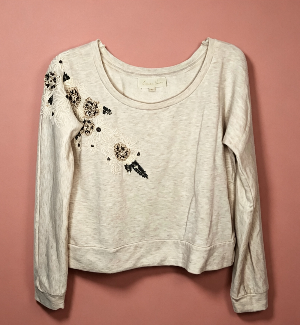 Love Sam woman’s top. Sweatshirt oversized size S